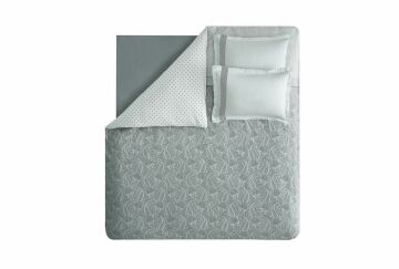 Yataş Bedding Çift Kişilik Valeri Saten Nevresim Takımı - Gri