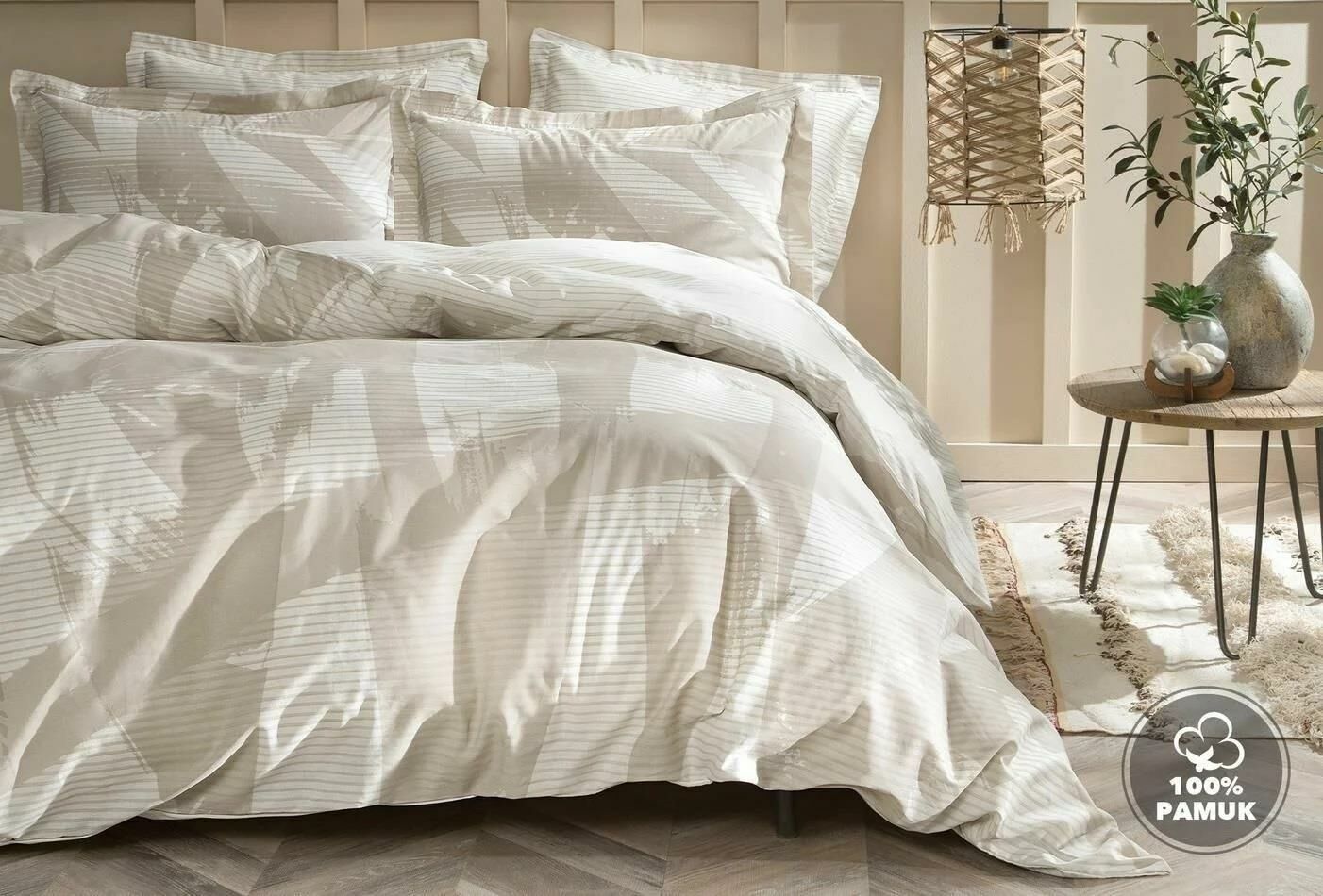 Yataş Bedding Tek Kişilik Maxime Nevresim Takımı Bej