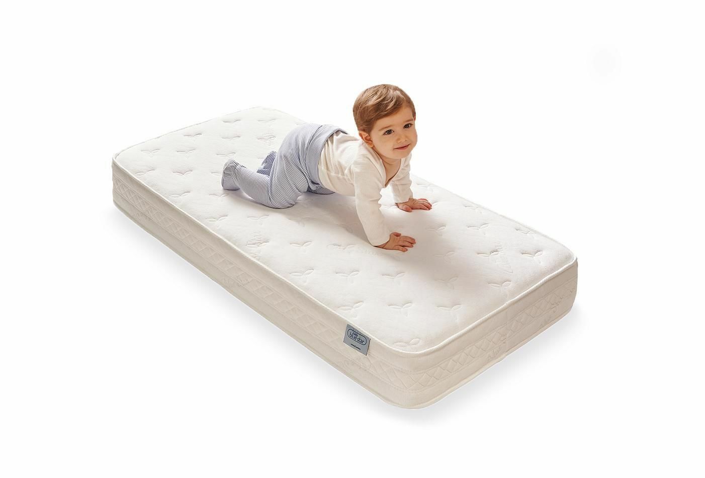 Yataş Bedding 070x120 Baby Blue Star Yaylı Yatak