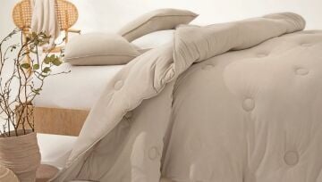 Yataş Bedding Lupa Soft Penye Yorgan Bej 235x215