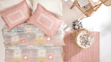 Yataş Bedding Tek Kişilik Havanna Pike Takımı - Gül Kurusu